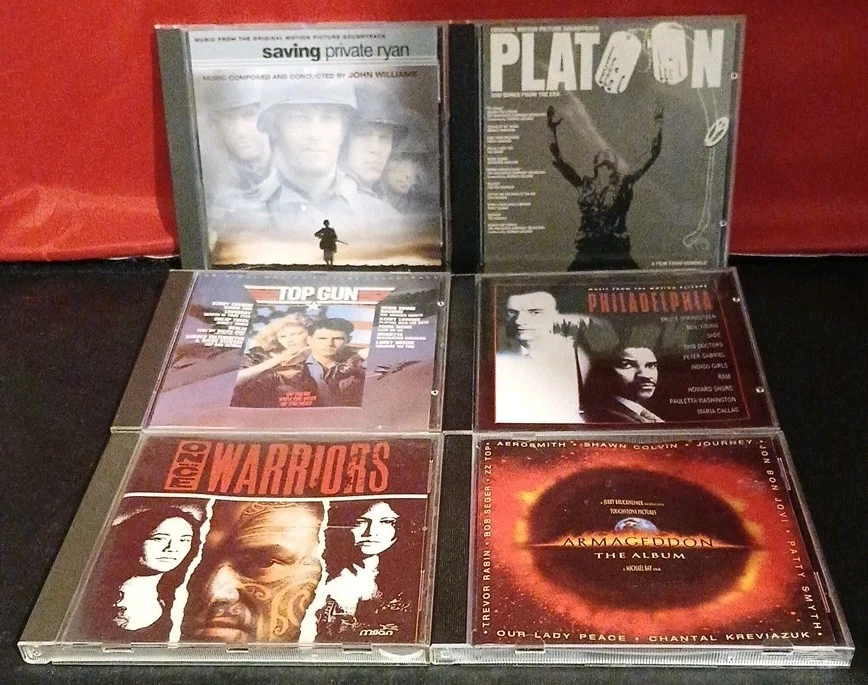 Movie CD Soundtrack Set Of Six. Foto 1 de 4