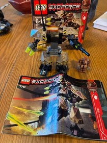LEGO Exo-Force: Sentry (7711) complete instructions box