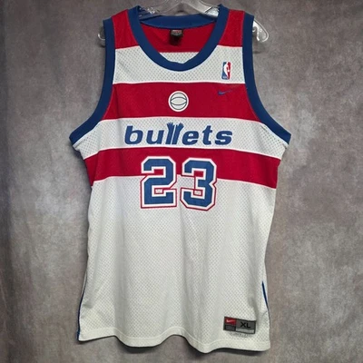 Vintage Nike Washington Bullets Wizards Michael Jordan 23 Swingman Jersey Men XL - Image 1 of 4
