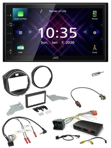 JVC DAB 2DIN Lenkrad Bluetooth USB Autoradio für BMW Mini F55/F56 2013-2016 schw - Bild 1 von 12
