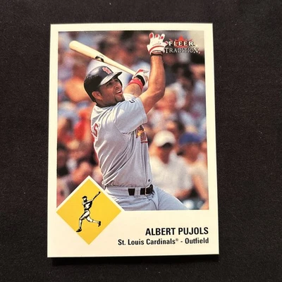 2003 Fleer Tradition - Glossy Albert Pujols 66/100 St. Louis Cardinals HOF - Image 1 of 4