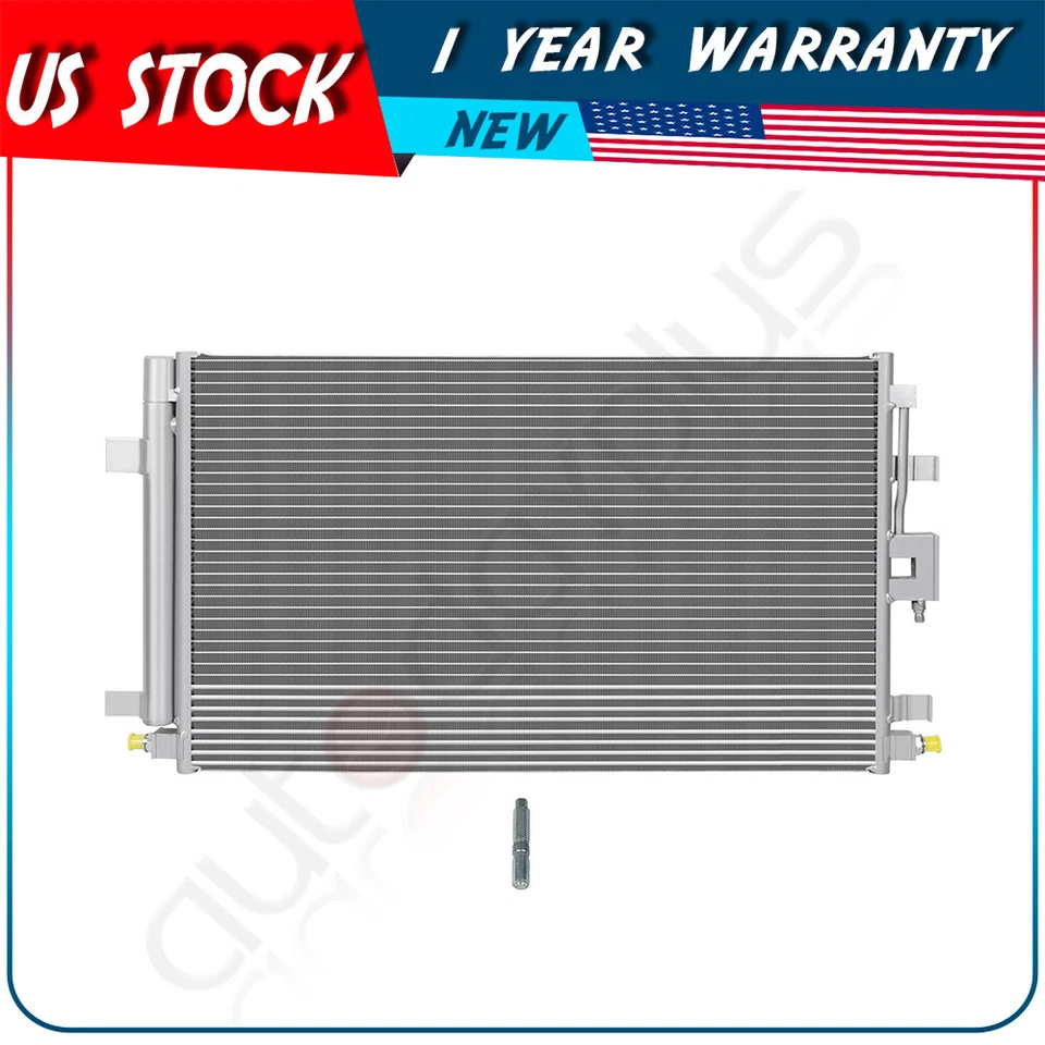 Se adapta a 30082 para Chevrolet Equinox 2018 GMC Terrain aluminio condensador de aire acondicionado Foto 1 de 1