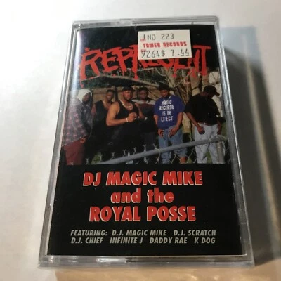 Music cassette vintage 1994 DJ Magic Mike Royal Posse Represent Feel Bass Rap - Image 1 of 4