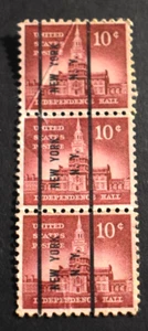 3 - 1956 US Stamps Sc #1044 -10 Cent Precancels - NY, NY - Used - Picture 1 of 2