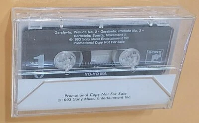 Yo-Yo Ma Made In America Sealed Promo Cassette gershwin bernstein - Image 1 of 2