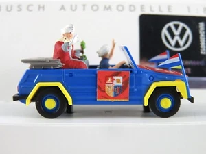 Busch 52730 VW 181 Kurierwagen (1970) "Fastnacht Mainz / RLP" 1:87/H0 NEU/OVP - Bild 1 von 11