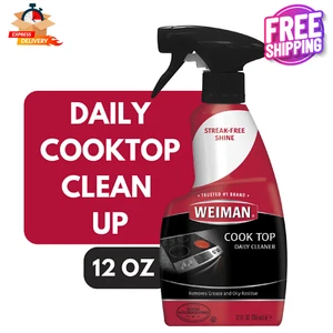 ✅ Weiman Ceramic & Glass Daily Cooktop Cleaner for Streak-Free Shine | 12 oz - Picture 1 of 9
