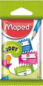 Maped boogy 1 hole Pencil Sharpeners  Assorted Color -Pack of 3 - Picture 1 of 1