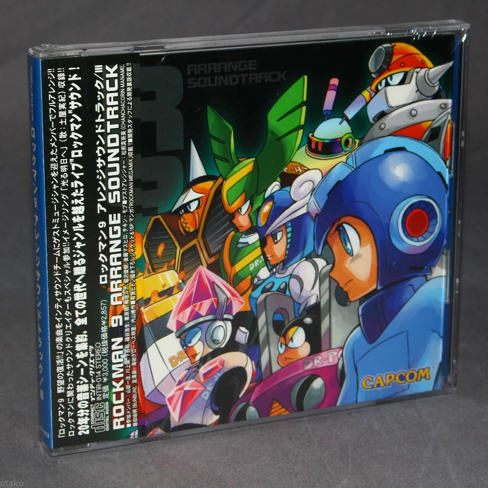 Rockman Mega Man 9 Arrange Soundtrack Japan Capcom GAME MUSIC CD NEW - Image 1 of 1