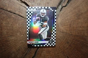 Panini Prizm 2024 - Davante Adams #150 blanco y negro Checker Prizm - Imagen 1 de 2