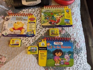LeapFrog My First LeapPad Preschool -3 Flip Books &3 Cartridges. - Picture 1 of 4