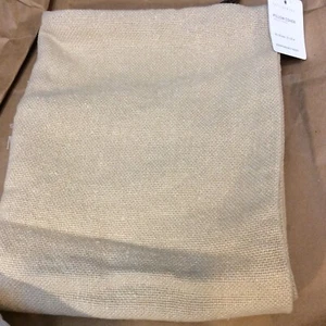 Pottery Barn Libeco Belgischer Leinen Kissenbezug 20x20 Stroh Neu mit Etikett! - Bild 1 von 1