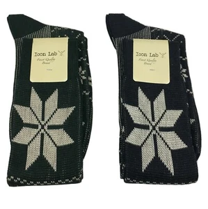 Calcetines Hombre Dibujo Navidad ICON LAB 100% Algodón Made IN Italy - Imagen 1 de 5