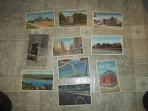 Ohio Postcards 10 of them. Tichnor linen mostly. 1930 -1945 - Bild 1 von 11