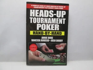 Heads-Up Tournament Poker: Hand-by-Hand - signed by Vanessa Rousso - Bild 1 von 8