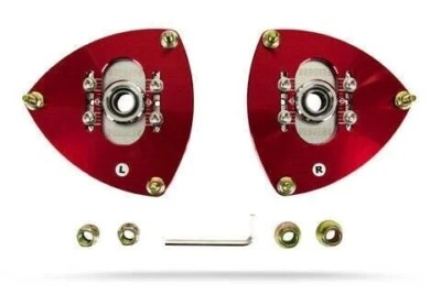 Pedders PED‑581041 Adjustable Pillow Ball Camber Plates for 2008–2019 Subaru WRX - Image 1 of 3