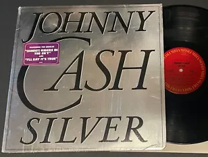 JOHNNY CASH / SILVER 1979 Columbia JC 36086 in shrink w/hype plays NM - Bild 1 von 3