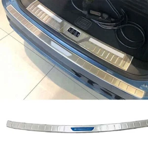 For Lincoln Aviator Silver Titanium Rear Bumper Protector Guard Trim 2020-2023 W - Picture 1 of 5