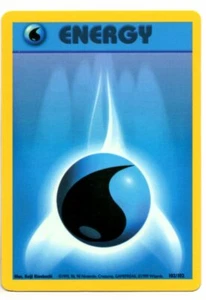 Pokemon Card 1999 Trainer Deck B WATER ENERGY 102/102 Base Set Very Rare NM/VLP - Bild 1 von 3
