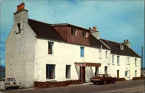 Broadford Isle of Skye Schhottland Color AK ~1960/70 Dunollie Hotel Auto Car - Picture 1 of 2