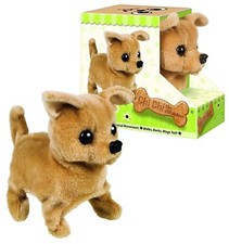 Chihuahua DOG Plush Animal Robot Walks Barks Game BIRTHDAY GIFT Boy Girl Toy New