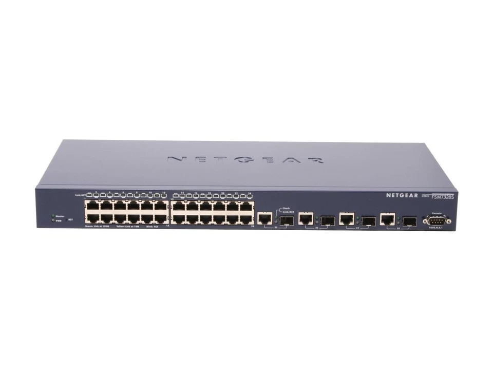 Netgear fsm 7328s 24 Ports Netzwerk Prosafe Layer 3 Network Switch - Bild 1 von 1