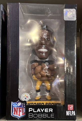 Antonio Brown Pittsburgh Steelers Limited Edition Caricature Bobblehead Cover
