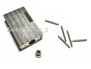 5 Stück ST.dupont Feuerzeug L1 Achse Pin Stick zur Reparatur rot/gelb Kappe - Bild 1 von 2