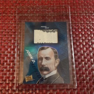 John D. Rockefeller 2021 Pieces of the Past SP Historical Document Relic 🔥