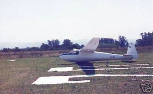 Planeador Ka-6-CR Schleicher Ka6CR Avión Madera Modelo Grande - Imagen 1 de 1