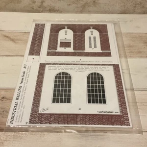 ALPHAGRAPHIX PRÄZISIONSBAUSATZ INDUSTRIEWAND, 7mm, Maßstab 1:43 - Bild 1 von 2