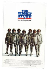 Póster de película The Right Stuff 24""x36"" 24 pulgadas 36 pulgadas VENDEDOR DE EE. UU. - Imagen 1 de 1