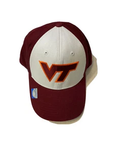 Virginia Tech Hut verstellbar kastanienbraun und weiß - Bild 1 von 3