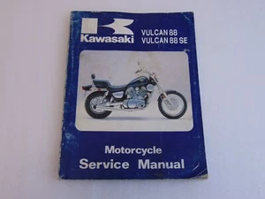 Kawasaki VULCAN 88 OEM FACTORY REPAIR SERVICE MANUAL 99924-1078-01 - Picture 1 of 3