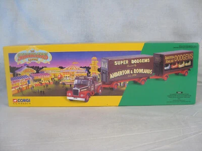 Corgi 15901 Scammell Highwayman 2 Trailer Anderton & Rowlands Showman's NRFB - Image 1 of 3