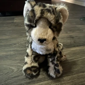 Peluche Douglas Coccola Giocattolo Ghepardo Leopardo 11" - Foto 1 di 10