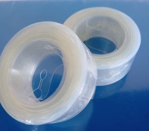 Clear Balloon Strip (2) Rolls 15ft Each For Archway/Party Decoration - Picture 1 of 3