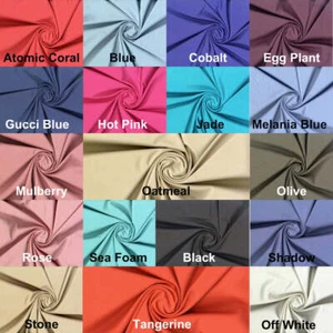 Ponte de Roma Nylon Viscose 270 GSM Knit Fabric Stretch Dress Fabric - Picture 1 of 24