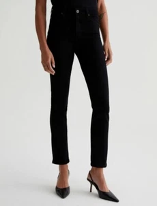 Ag Jeans Mari Extended SAMT HOCHRISE SCHMAL GERADE SUPER SCHWARZ - Bild 1 von 7