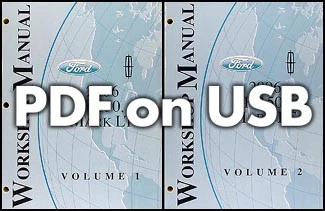 Ford F150 Mark LT 2006 manual de taller camioneta pickup USB taller de servicio reparación F150 Foto 1 de 4