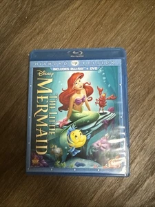 The Little Mermaid (Blu-ray/DVD, 2013, 2-Disc Set, Diamond Edition) - Picture 1 of 3