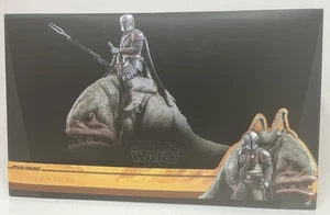 Hot Toys Star Wars The Mandalorian TMS046 Mandalorian Blurrg 1/6 Figuren Set gebraucht - Bild 1 von 4