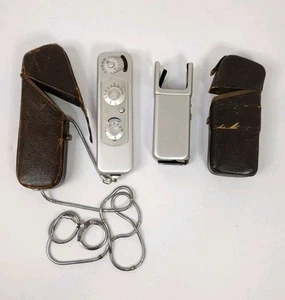 Minox B Spy Subminiature Camera With Flash & Cases - Picture 1 of 22