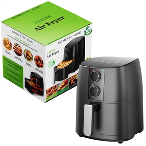 Domestic King 4L Air Fryer With Free Recipe Book- DK18056 - Picture 1 of 8
