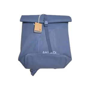 GOT Bag Blue Eco Friendly Rolltop Water Resistant w/15" Laptop Compartment *New* - Picture 1 of 9