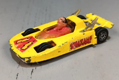 Corgi Juniors SHAZAM! 1979 DC Comics Diecast Yellow Great Britain - Image 1 of 4