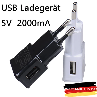 USB Ladegerät 15W Netzteil 5V 2A Ladeadapter Netzstecker Charger || OTG Adapter - Bild 1 von 4