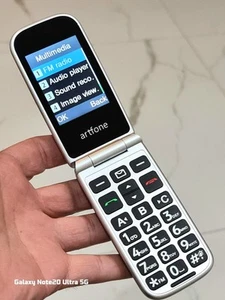 Artfone F20 Flip (Unlocked) Mobile Phone Excellent Condition With Charger - Picture 1 of 11