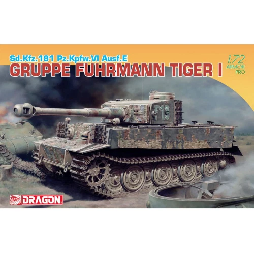 SD.KFZ.181 PZ.KFPW.VI AUSF.E GRUPPE FEHR.TIGER I KIT 1:72 Dragon Kit Mezzi Milit - Immagine 1 di 1