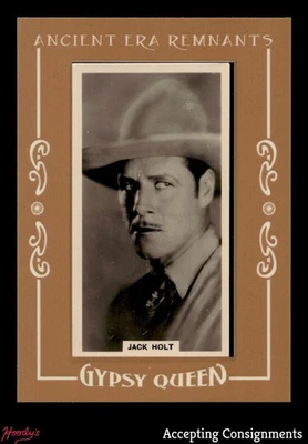 2016 Topps Gypsy Queen Ancient Era Remnants Framed Buybacks Jack Holt - Image 1 of 2